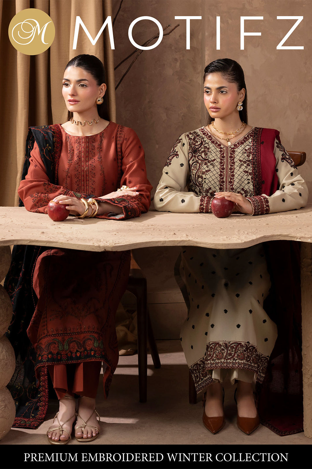 2025 MOTIFZ PREMIUM EMBROIDERED WINTER VOL 1