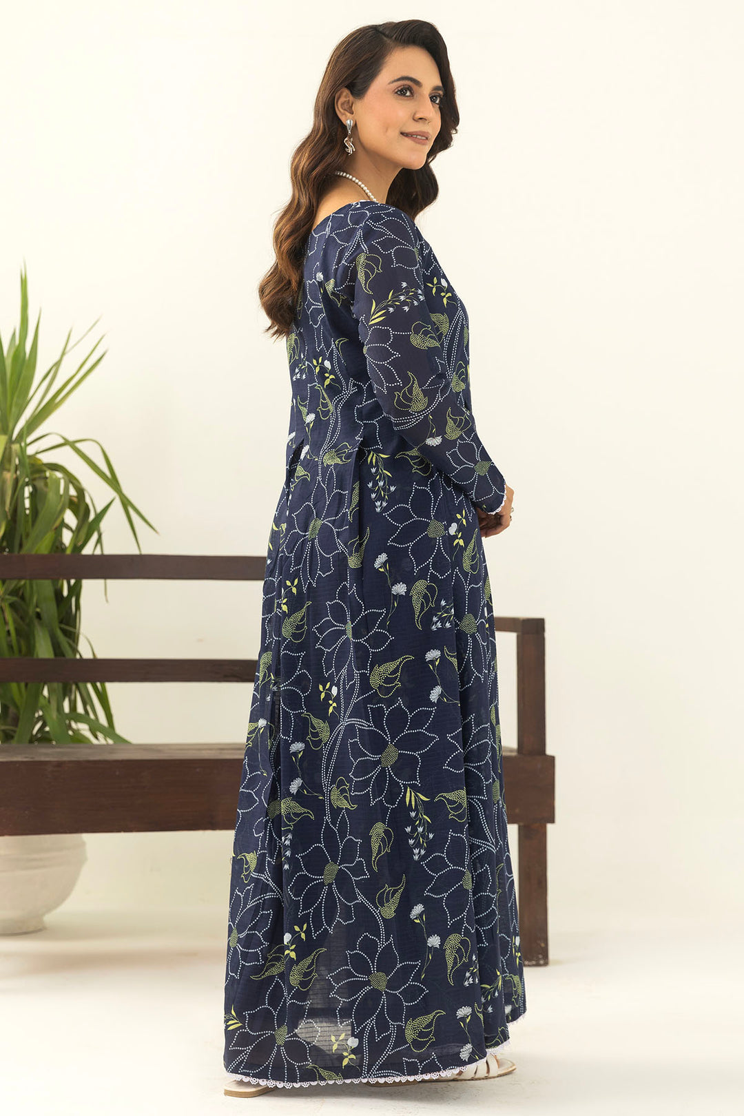 0091-YUMNA DIGITAL PRINTED LAWN UNSTITCHED