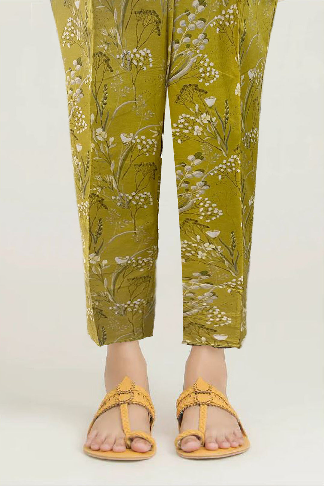 4186-PRINT-A PRINTED TROUSER STITCHED