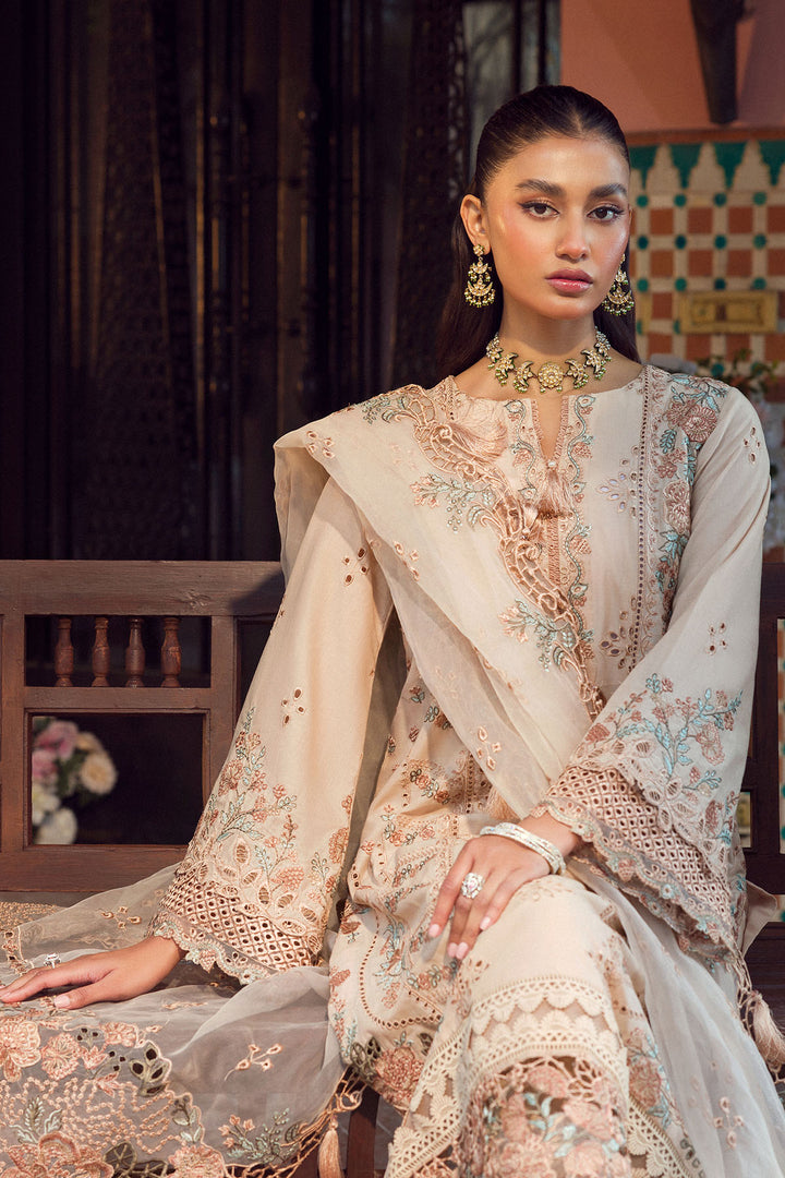 4436-RUKAIYAH EMBROIDERED LAWN STITCHED