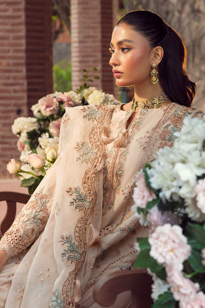 4436-RUKAIYAH EMBROIDERED LAWN STITCHED