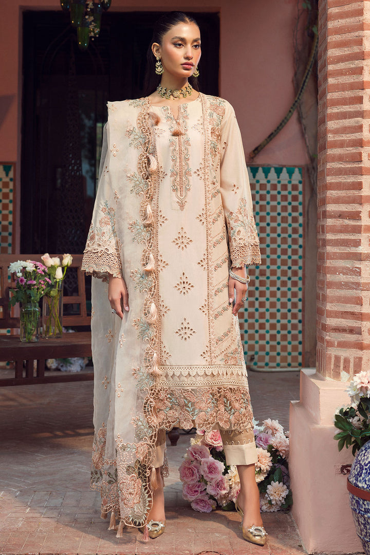 4436-RUKAIYAH EMBROIDERED LAWN STITCHED