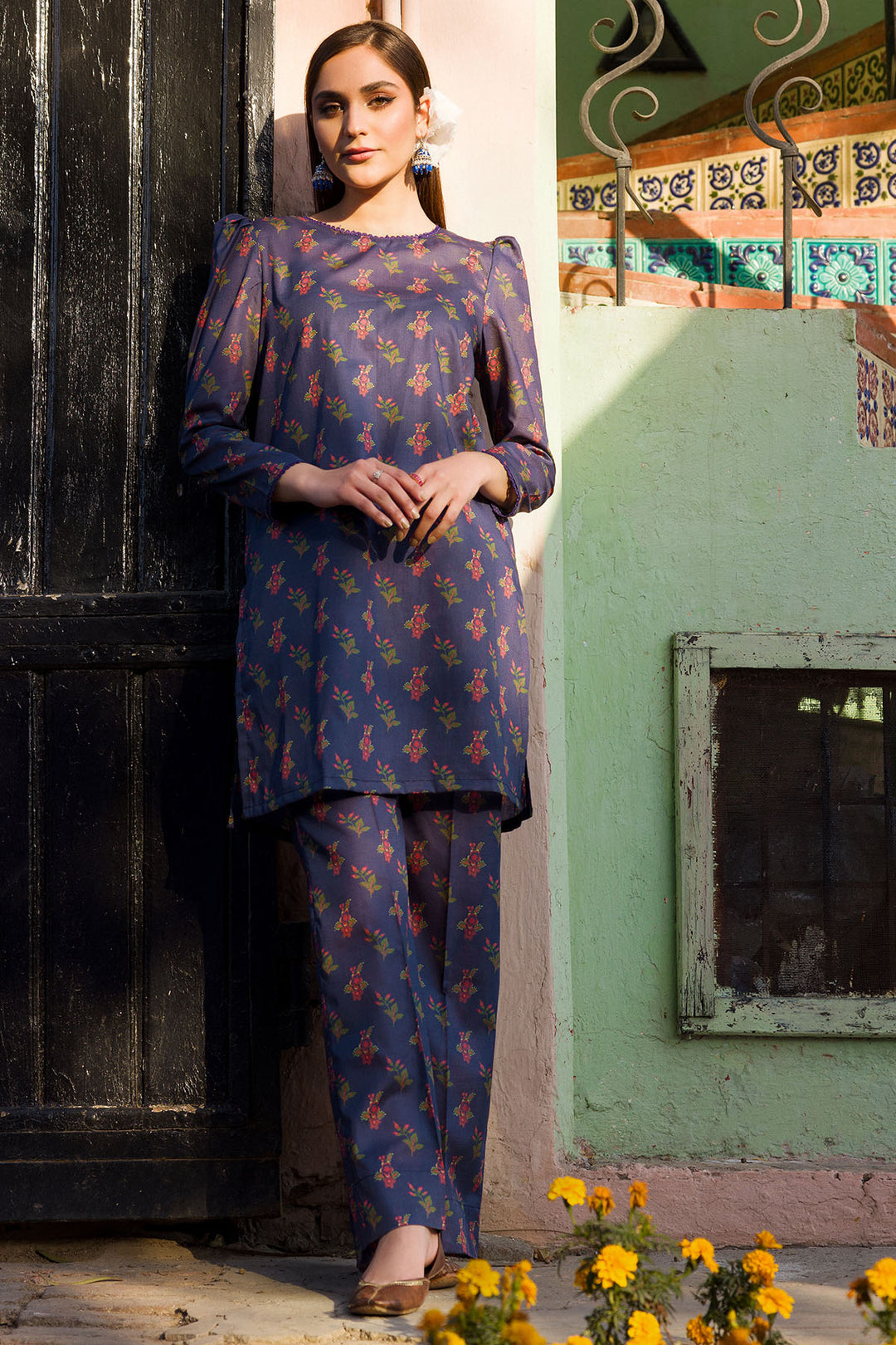 4686-DAHLIA DIGITAL PRINTED LAWN UNSTITCHED