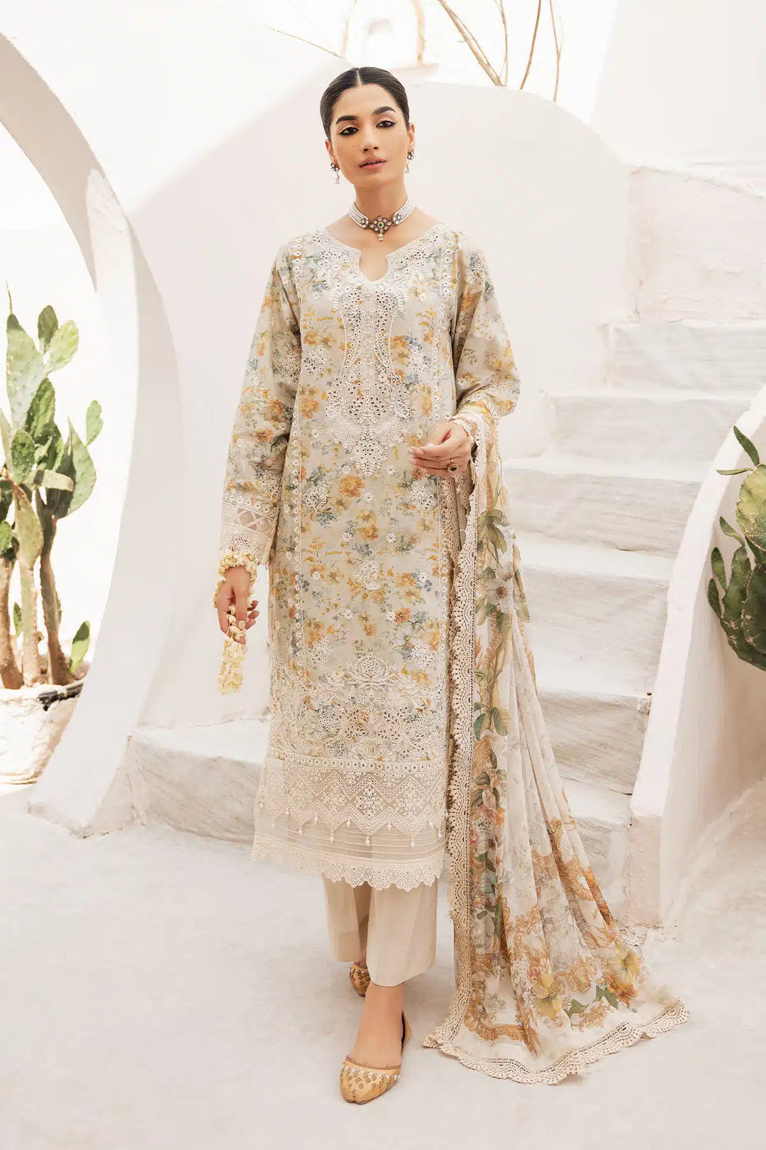 4721-ZEINA EMBROIDERED LAWN UNSTITCHED