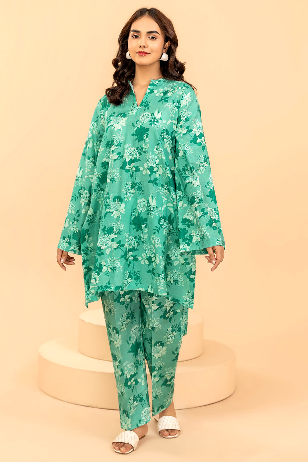 4877-HUDA DIGITAL PRINTED LAWN UNSTITCHED
