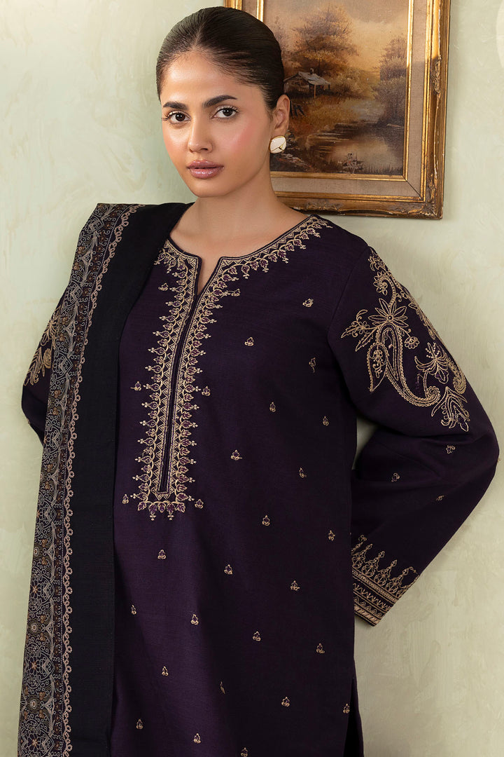 5694-ZOLA EMBROIDERED KHADDAR UNSTITCHED