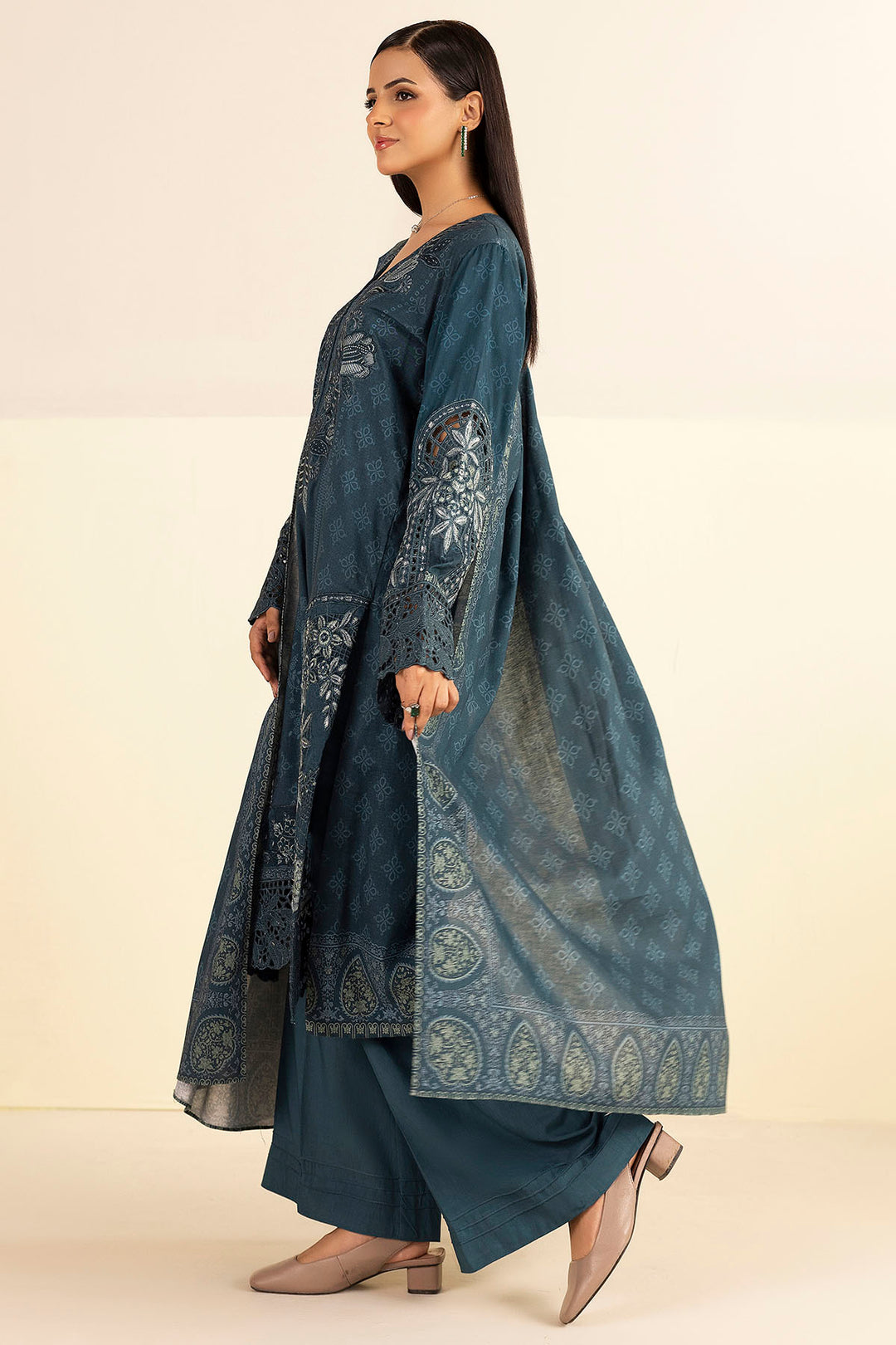 5706-HAIZA DIGITAL PRINTED LINEN UNSTITCHED