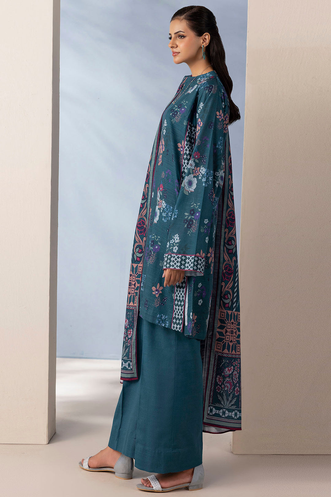 5721-SARA DIGITAL PRINTED KHADDAR UNSTITCHED