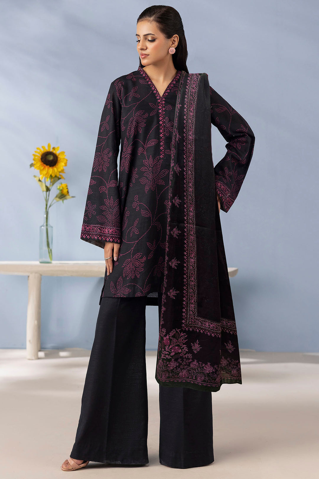 5728-HELENE DIGITAL PRINTED KHADDAR UNSTITCHED