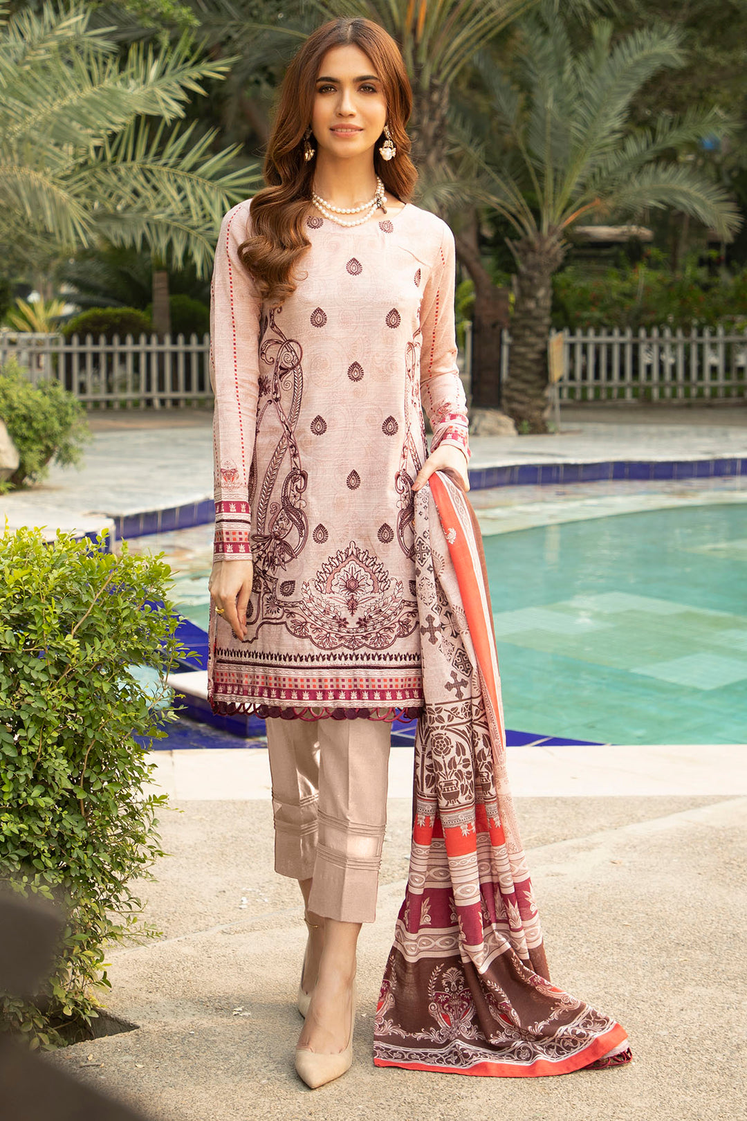 0010-ENOTIC EMBROIDERED KHADDAR UNSTITCHED