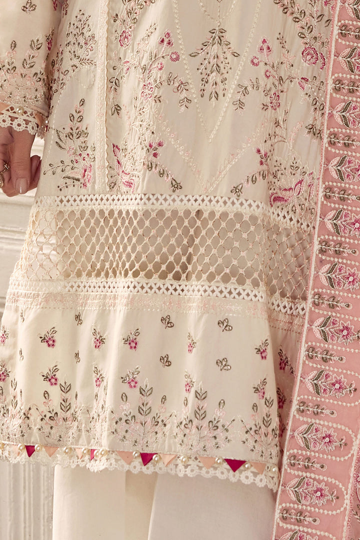 4043-JAHAN EMBROIDERED LAWN STITCHED
