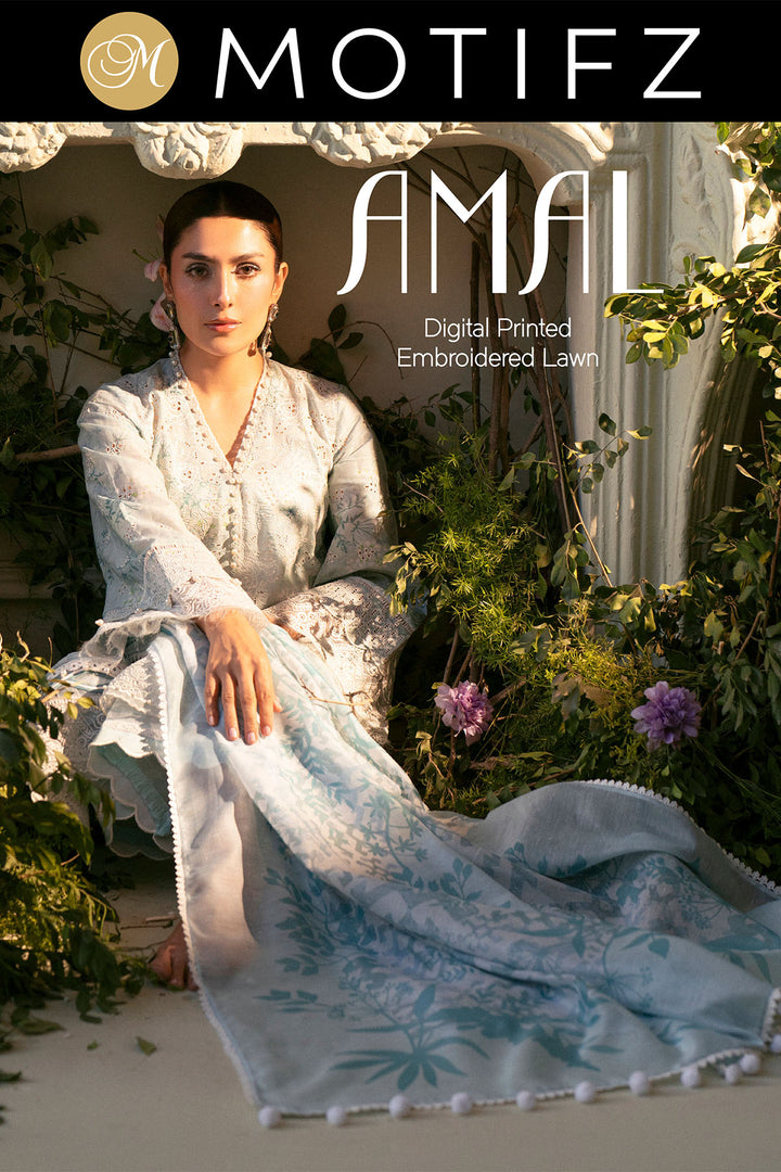 2025 AMAL BY MOTIFZ DIGITAL PRINTED EMBROIDERED LAWN VOL 1