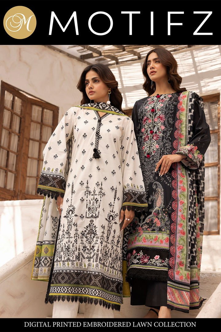 2025 UMANG BY MOTIFZ DIGITAL PRINTED EMBROIDERED LAWN VOL 1