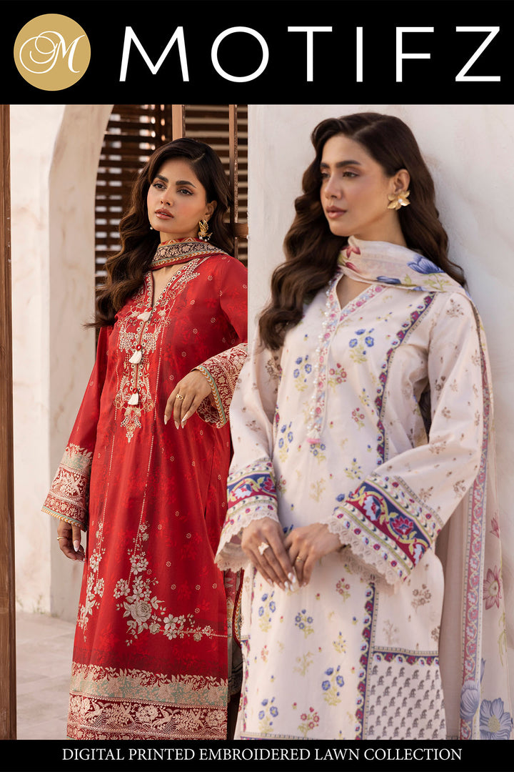 2025 UMANG BY MOTIFZ DIGITAL PRINTED EMBROIDERED LAWN VOL 2