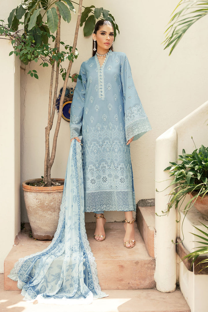 4710-MIRA EMBROIDERED LAWN STITCHED
