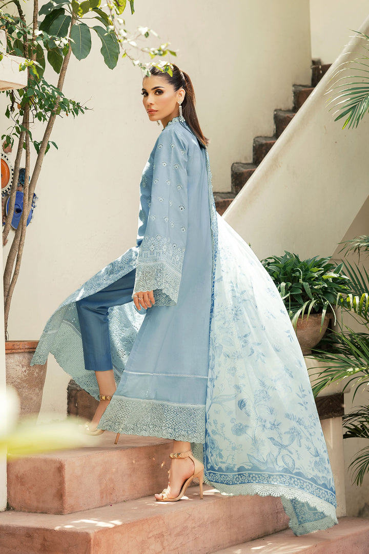 4710-MIRA EMBROIDERED LAWN STITCHED