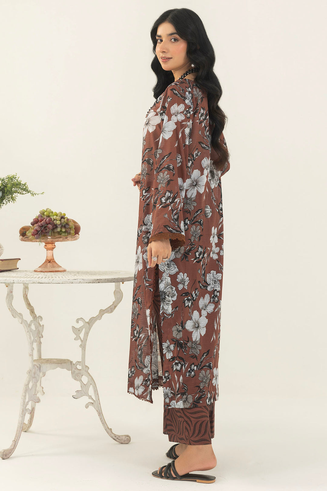 0092-BADRIYA DIGITAL PRINTED LAWN UNSTITCHED