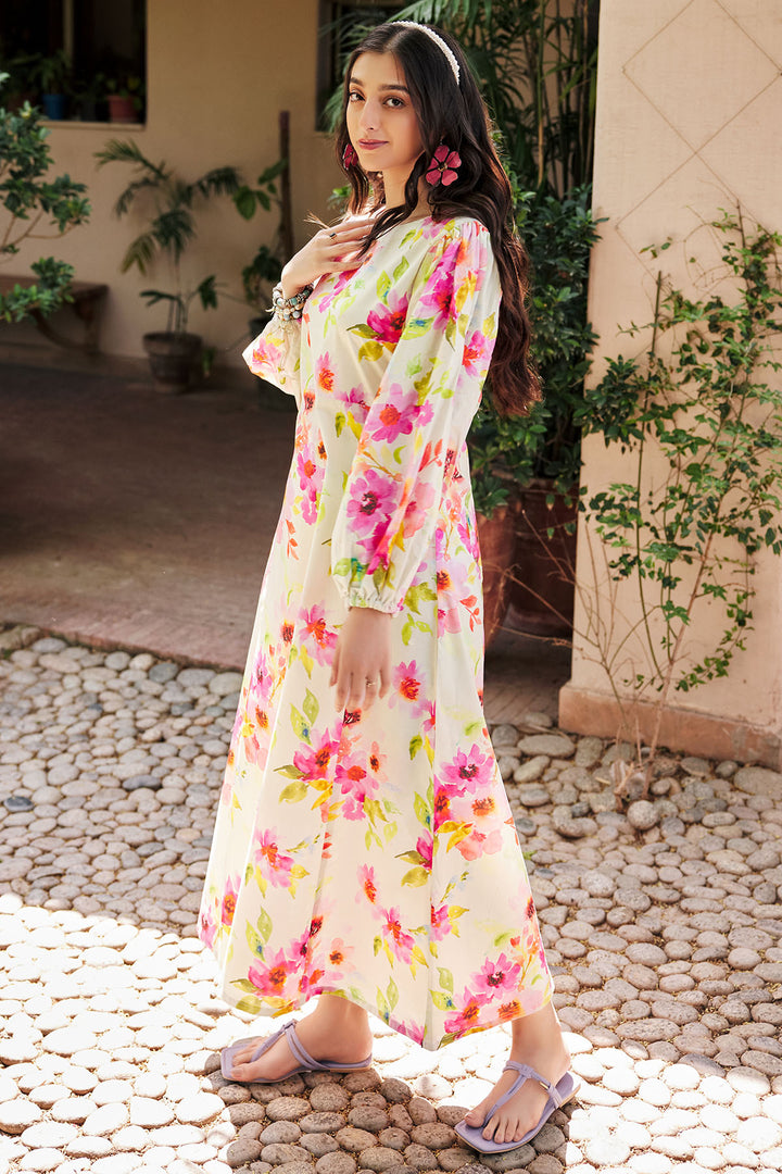 3558-PRINT-A DIGITAL PRINTED LAWN STITCHED