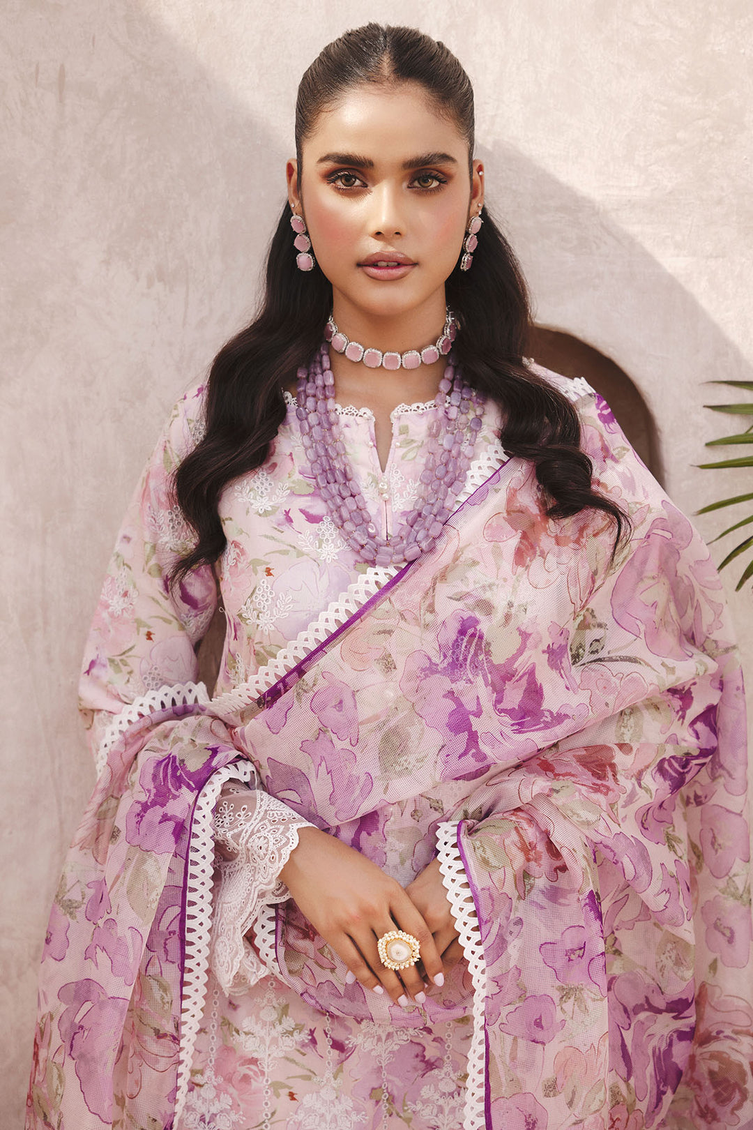 3738-LEAH DIGITAL PRINTED LAWN STITCHED