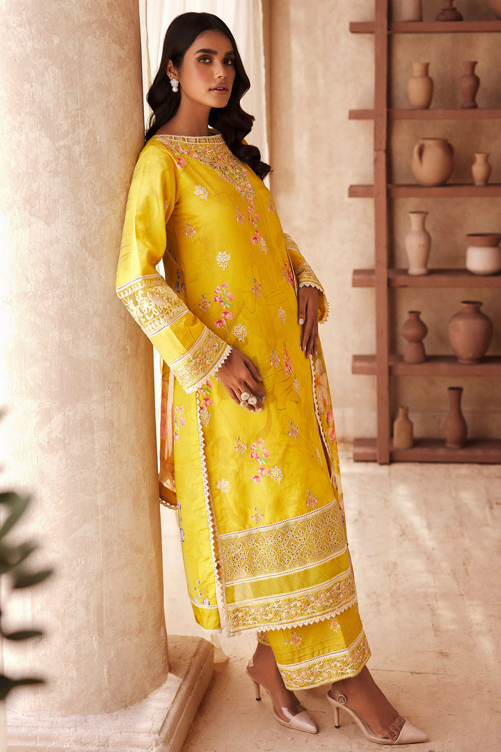 3741-ELIE DIGITAL PRINTED LAWN STITCHED