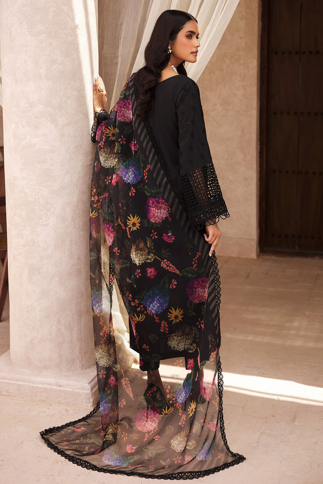 3742-ZORA EMBROIDERED LAWN UNSTITCHED