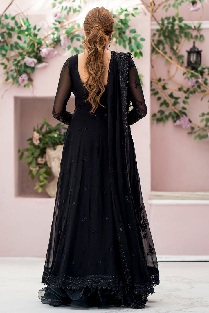 4113-ELAI EMBROIDERED BEMBERG CHIFFON UNSTITCHED
