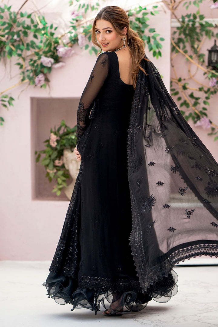 4113-ELAI EMBROIDERED BEMBERG CHIFFON UNSTITCHED