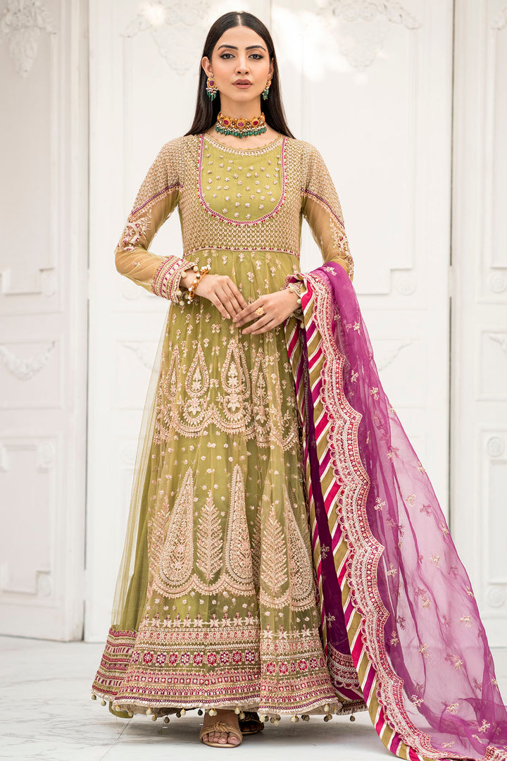 4115-ELLA EMBROIDERED SILK NET UNSTITCHED