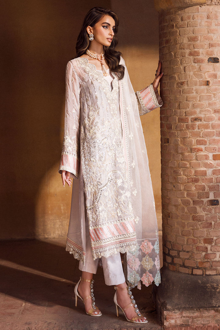 4127-ANMOL EMBROIDERED BEMBERG CHIFFON STITCHED