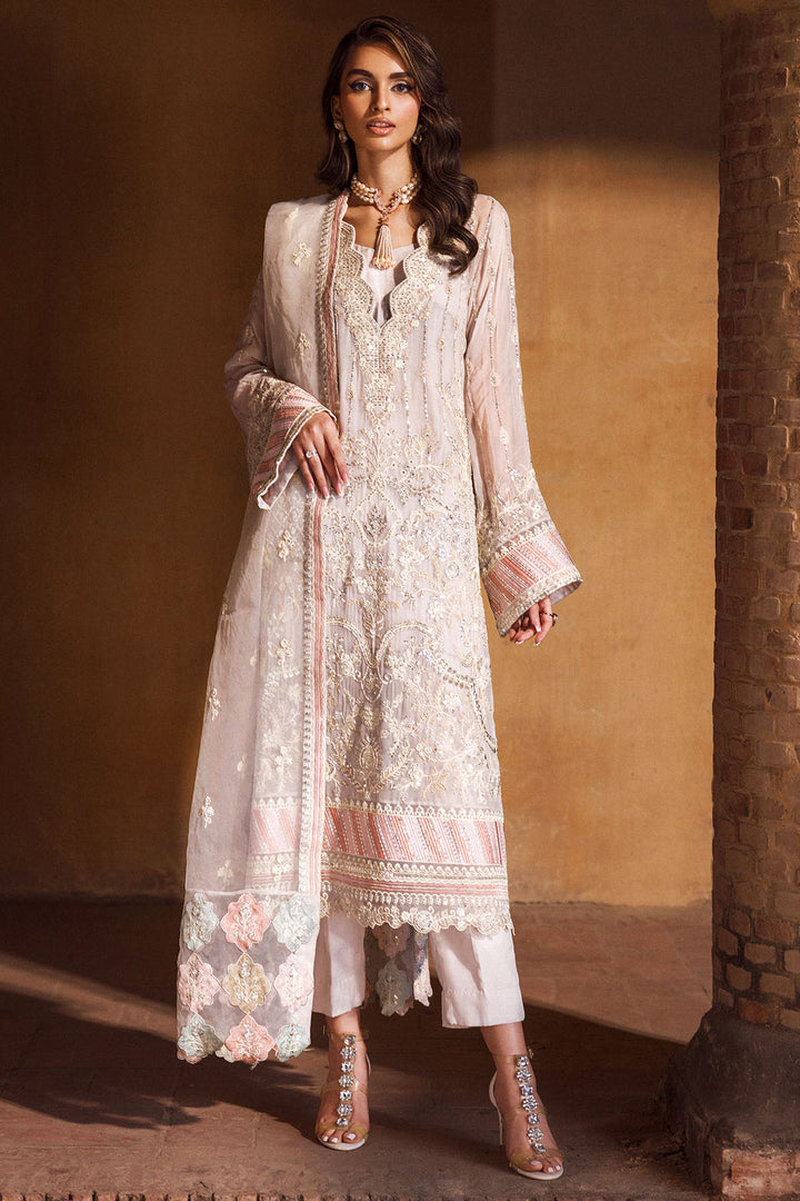 4127-ANMOL EMBROIDERED BEMBERG CHIFFON STITCHED