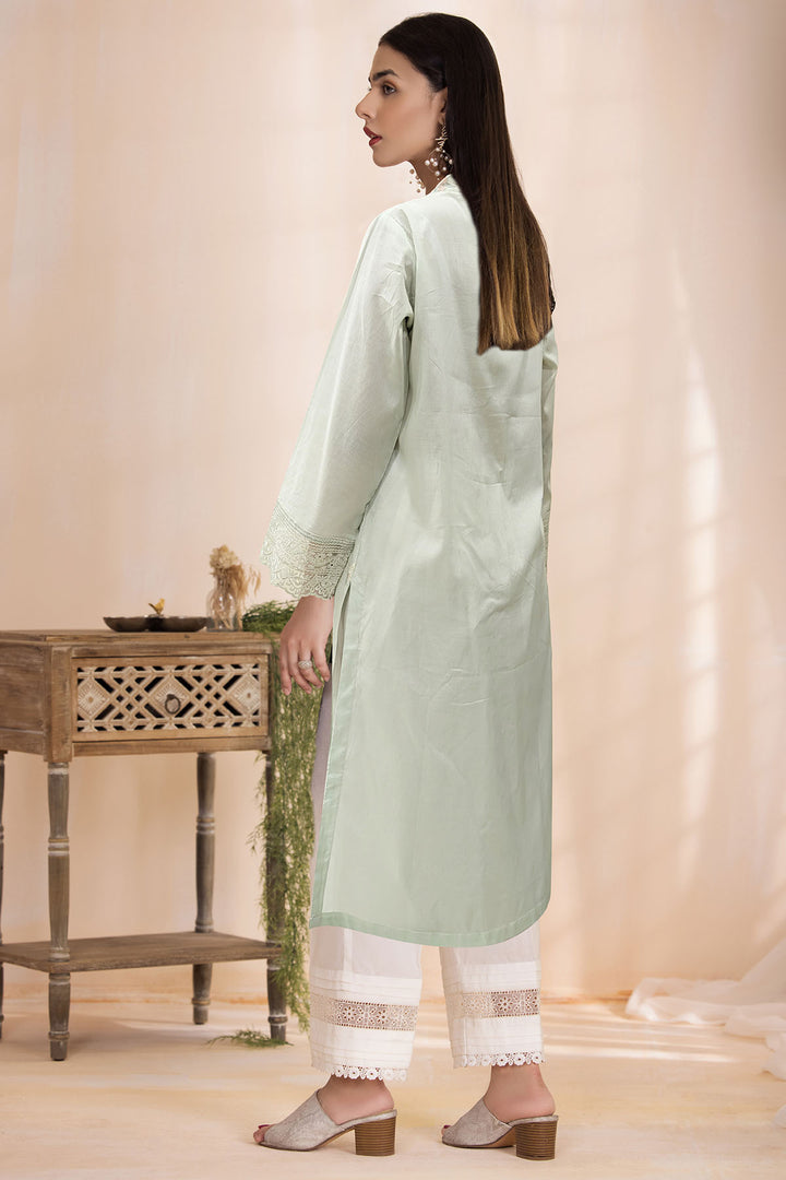 4225-HELAI EMBROIDERED LAWN STITCHED