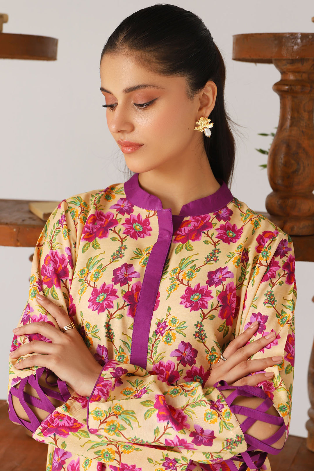 4261-PRINT-A DIGITAL PRINTED LINEN STITCHED