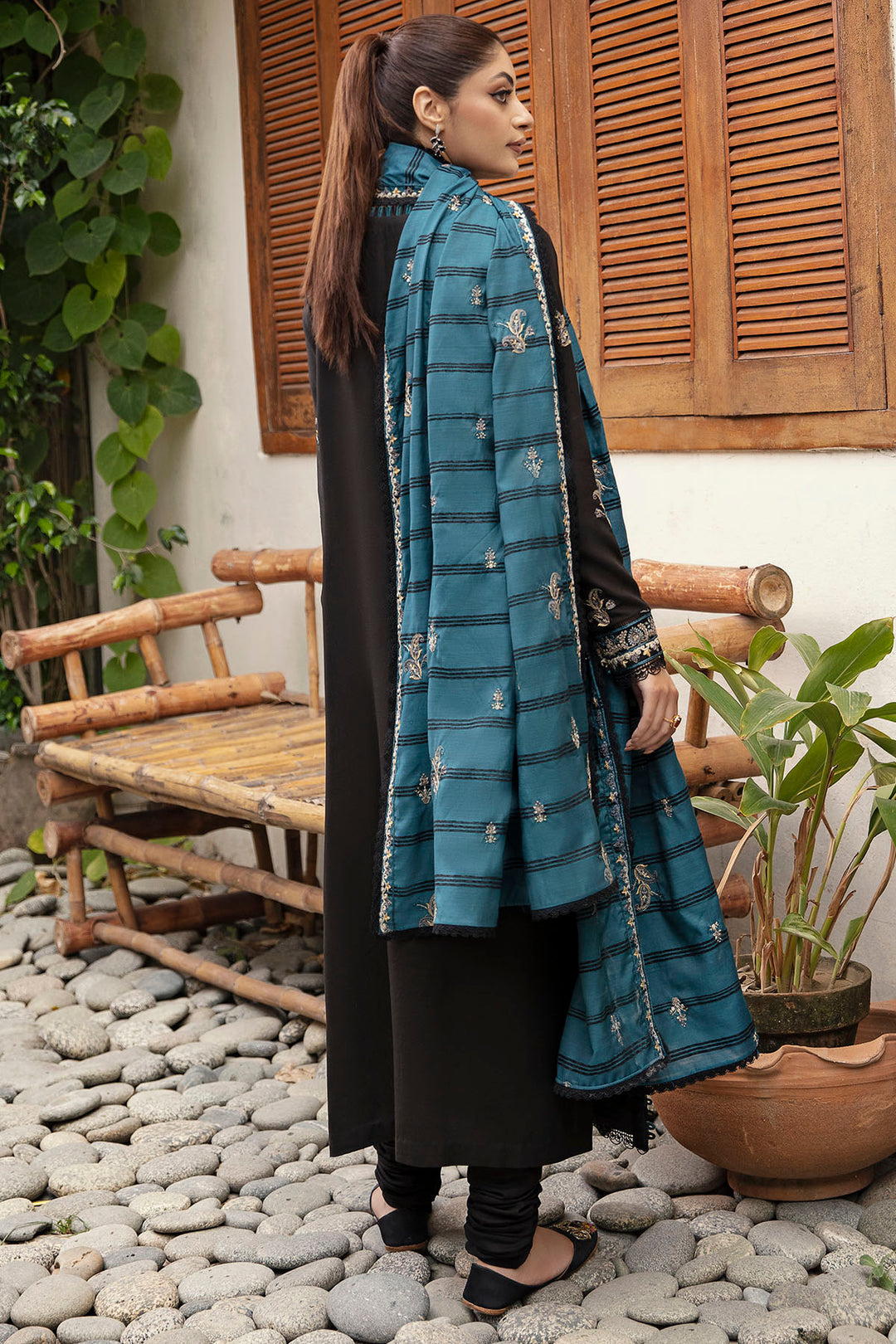 4271-KEYVAN EMBROIDERED LINEN UNSTITCHED