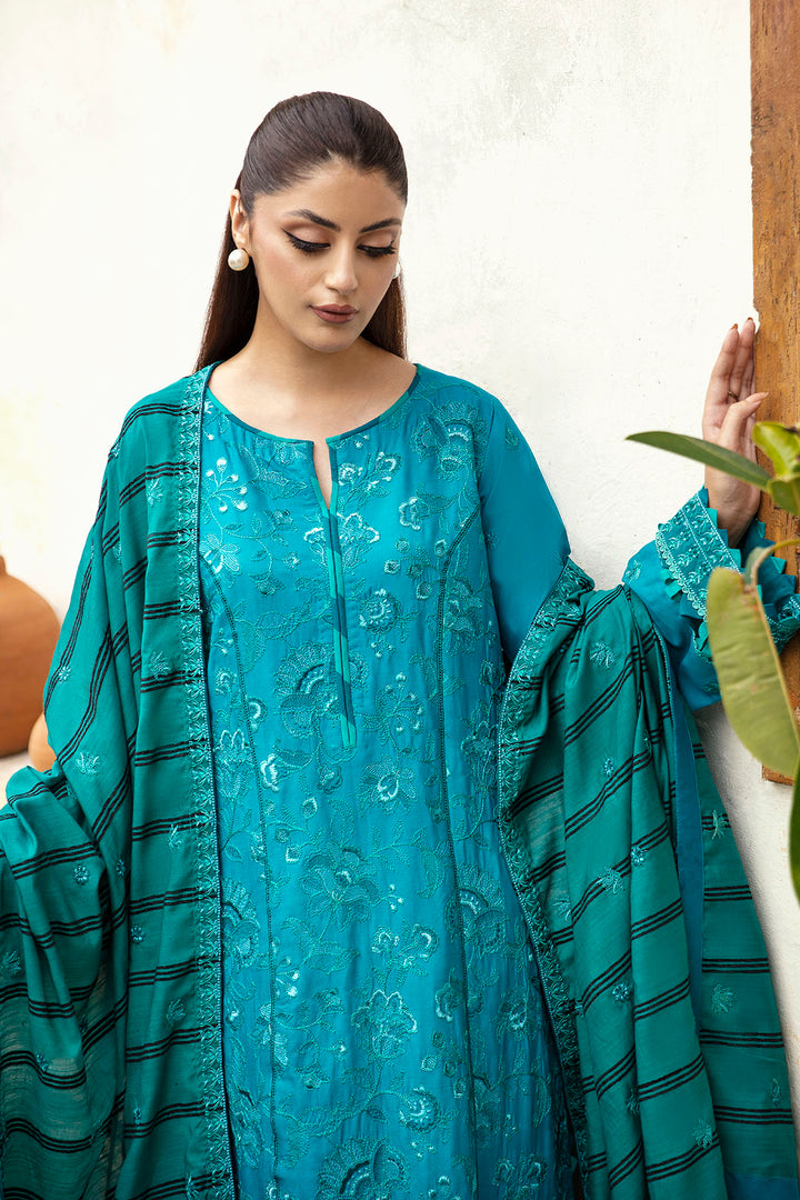 4275-CELINE EMBROIDERED LINEN UNSTITCHED