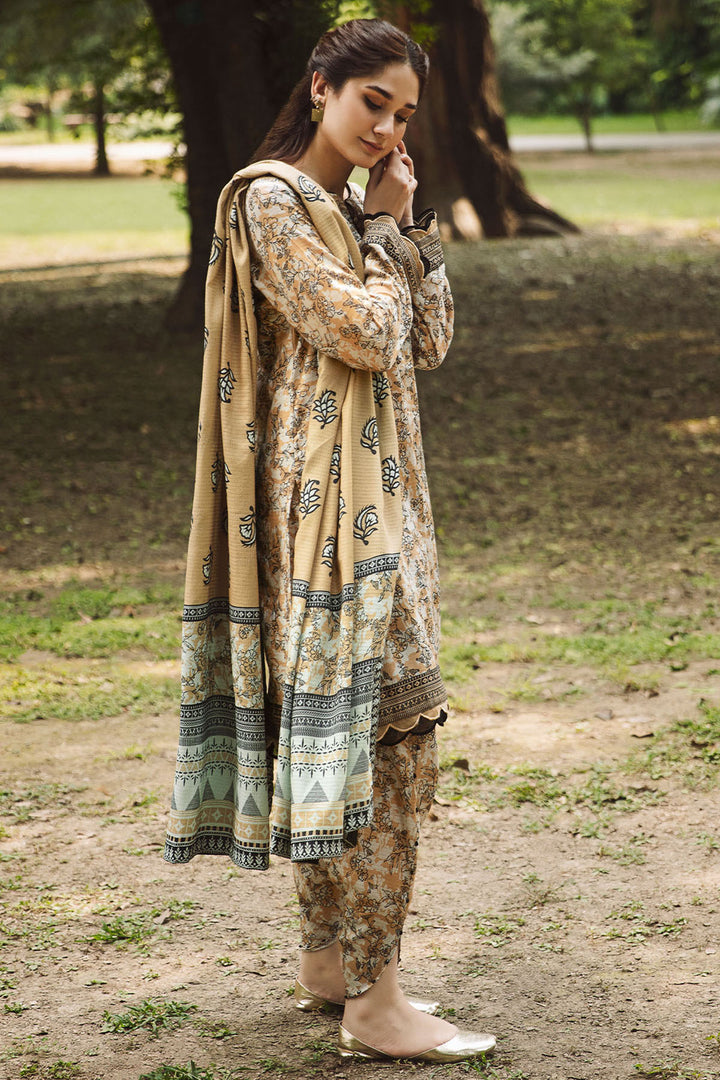 4347-GRANITE DIGITAL PRINTED KHADDAR UNSTITCHED