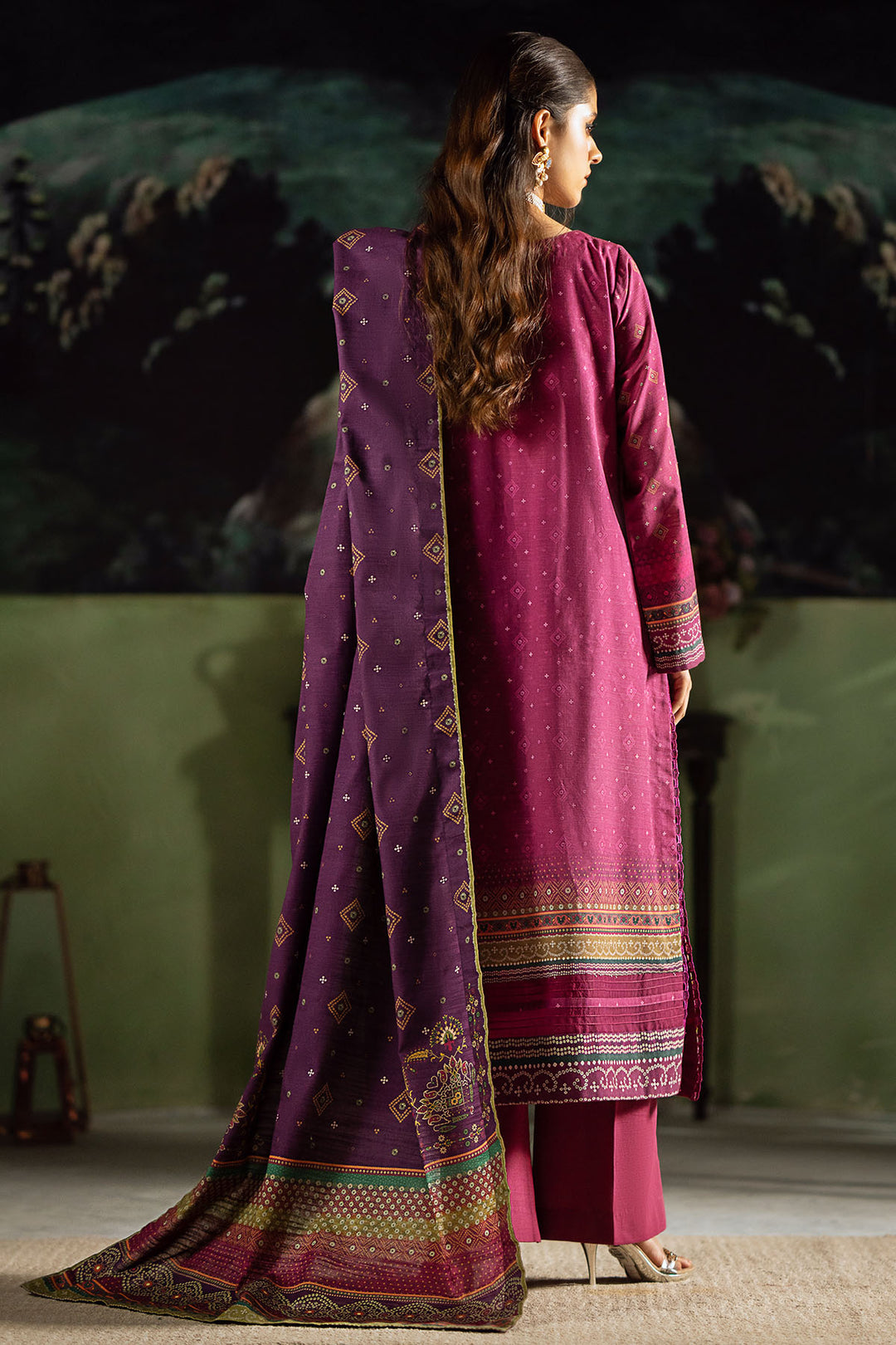 4381-SAYONEE DIGITAL PRINTED KHADDAR UNSTITCHED
