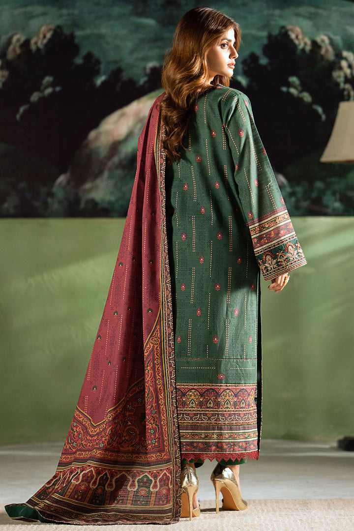 4383-ZEHNASEEB DIGITAL PRINTED KHADDAR UNSTITCHED