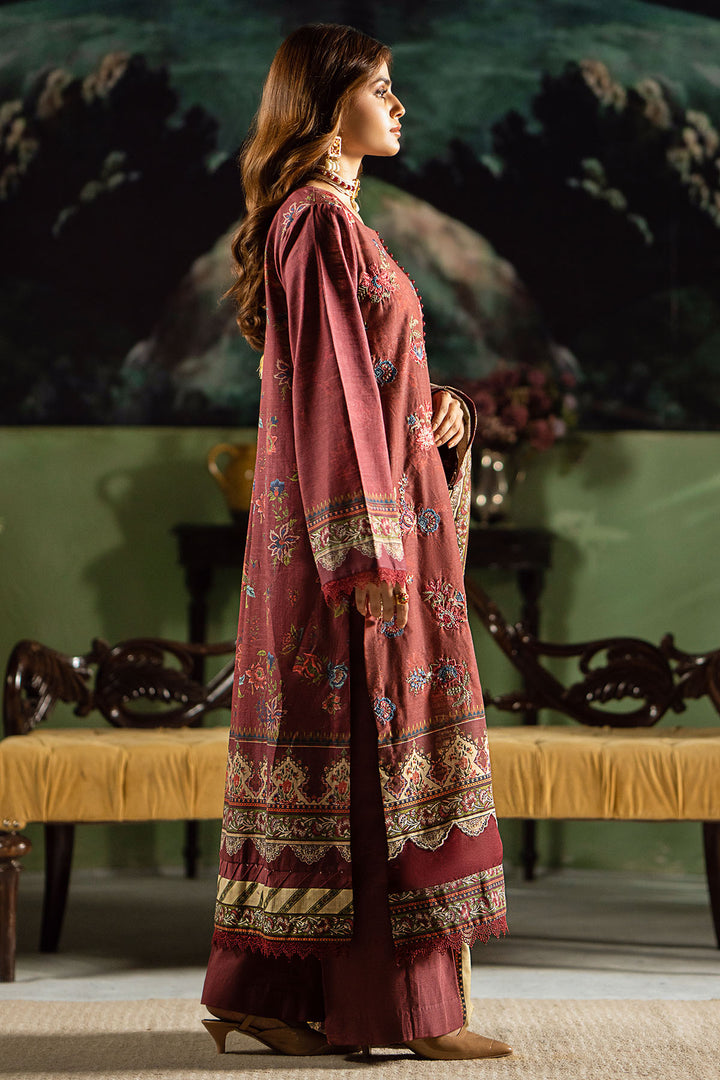4390-SOZE-YAQEEN DIGITAL PRINTED KHADDAR UNSTITCHED