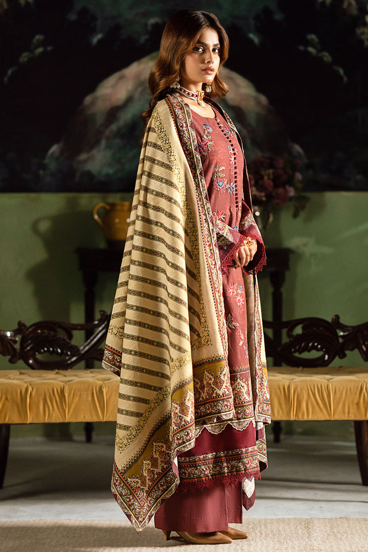 4390-SOZE-YAQEEN DIGITAL PRINTED KHADDAR UNSTITCHED