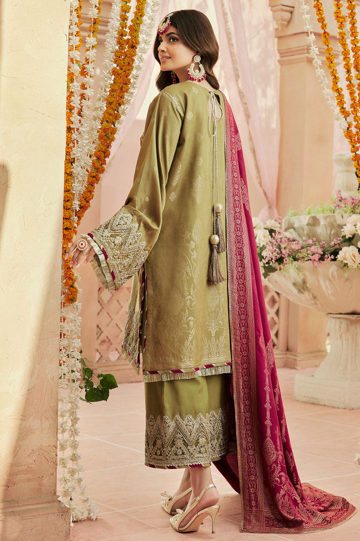 4392-RAAT-KI-RANI EMBROIDERED JACQUARD STITCHED
