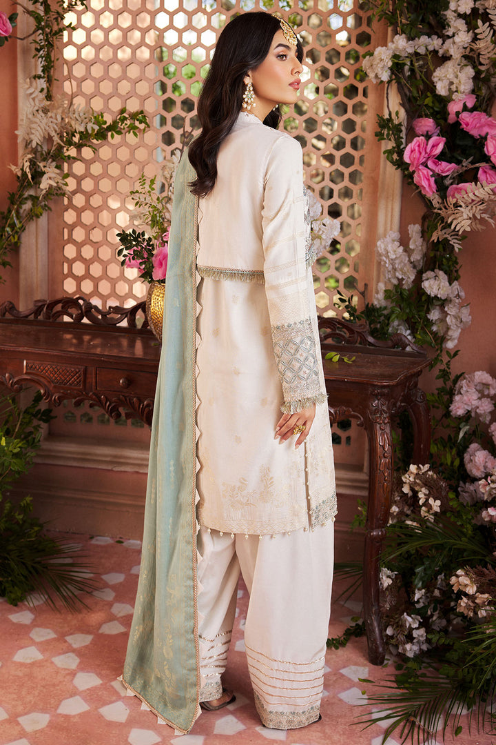 4398-DURE-SAMEEN EMBROIDERED JACQUARD STITCHED