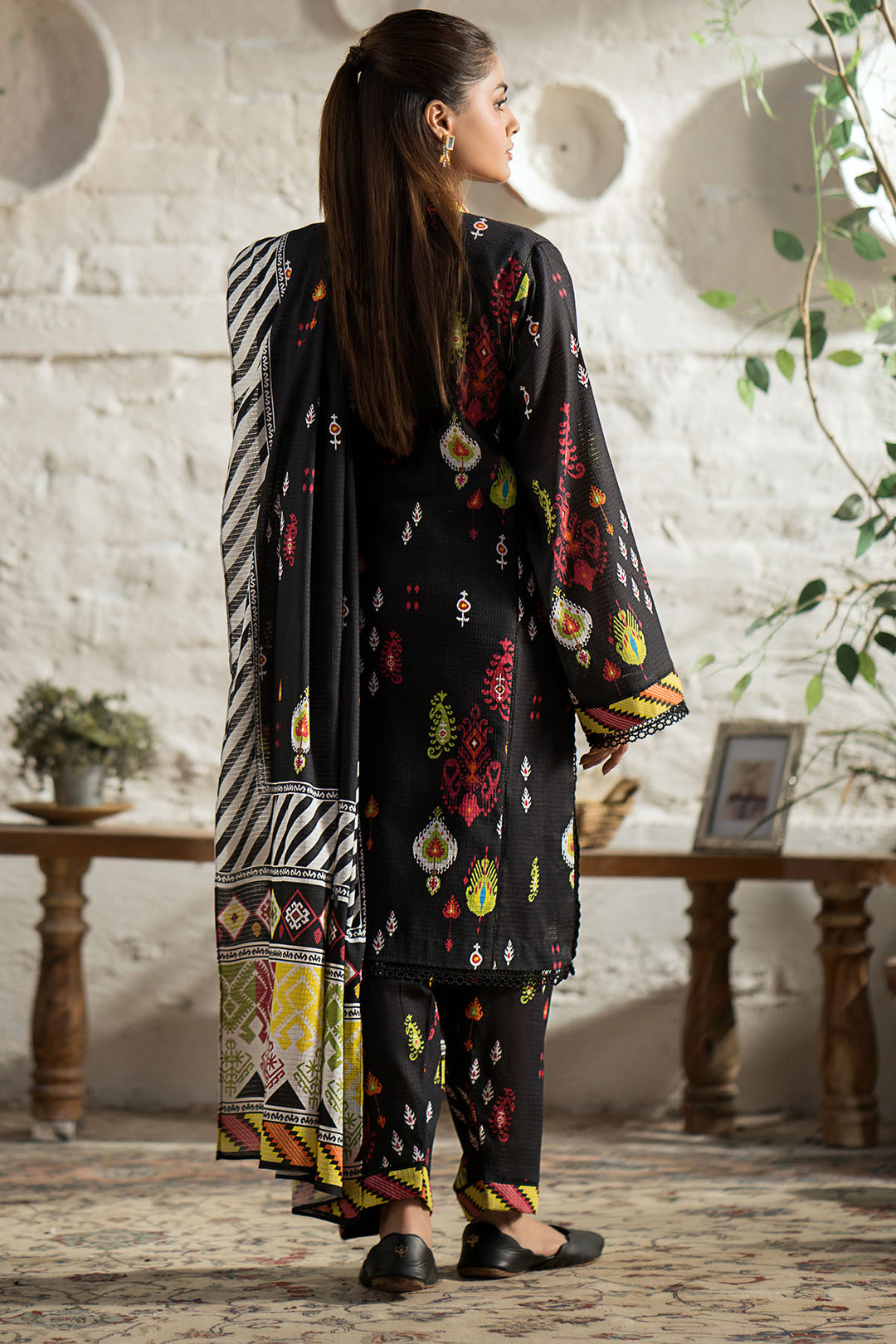 4413-QURBAT DIGITAL PRINTED KHADDAR UNSTITCHED