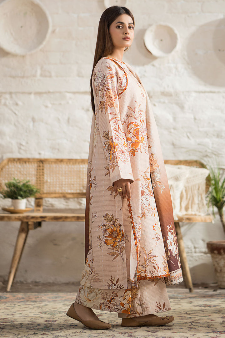 4418-HUSSNE-JAVDAAN DIGITAL PRINTED KHADDAR UNSTITCHED