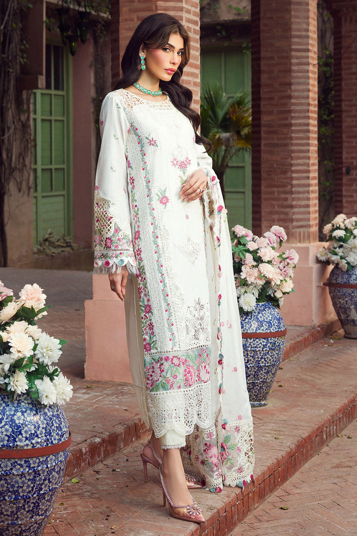 4422-ZAHRA EMBROIDERED LAWN STITCHED
