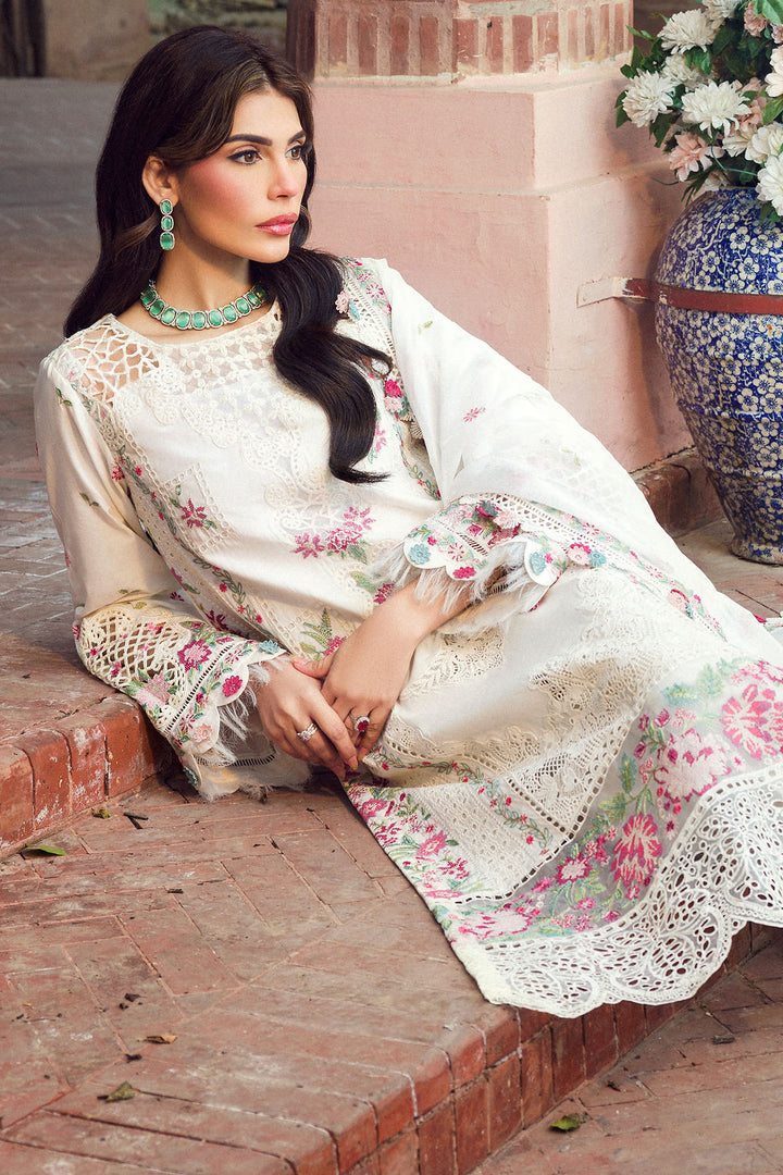 4422-ZAHRA EMBROIDERED LAWN STITCHED