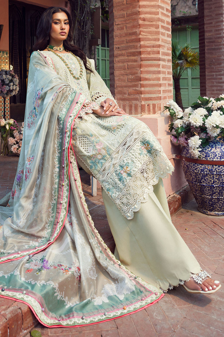 4427-ZAIB EMBROIDERED LAWN STITCHED