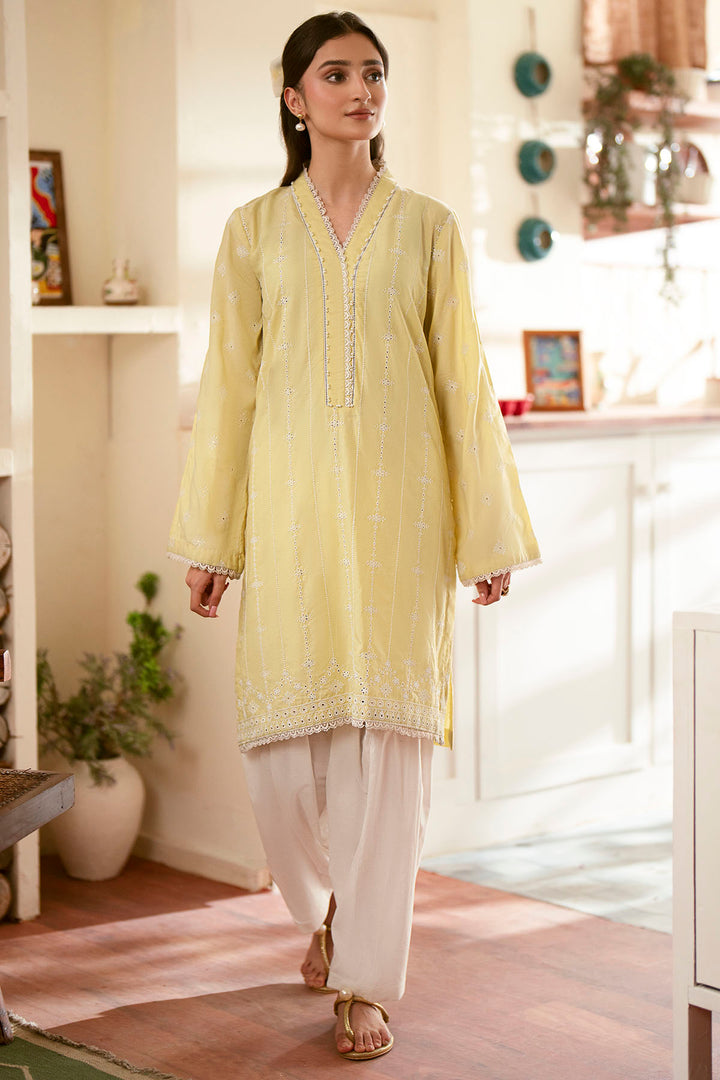 4494-MANAL EMBROIDERED CAMBRIC STITCHED