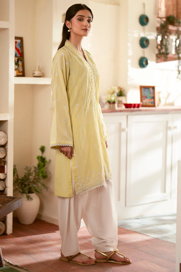 4494-MANAL EMBROIDERED CAMBRIC STITCHED