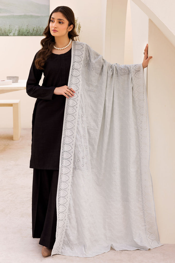4506-NINA EMBROIDERED KHADDAR SHAWL