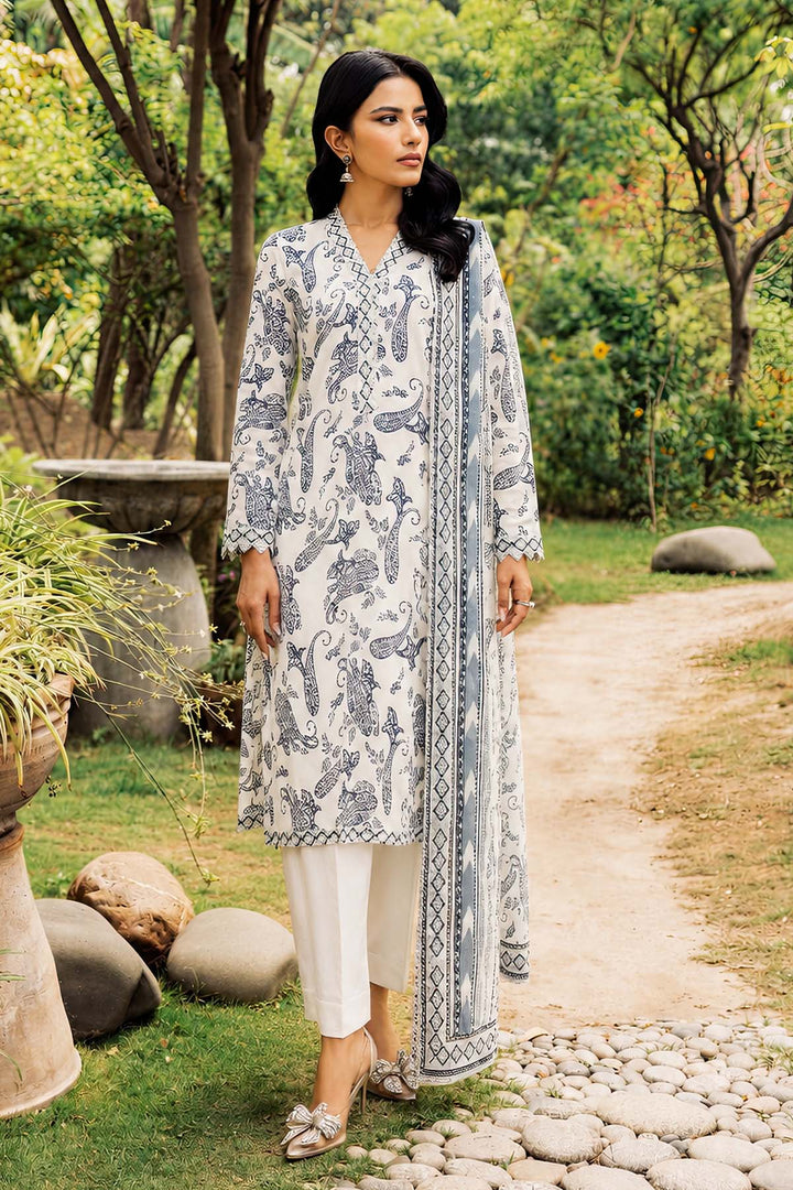 4546-JAHAN-AARA DIGITAL PRINTED LAWN UNSTITCHED